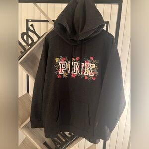 PINK Victoria's Secret Charcoal Pullover Hoodie